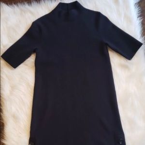 Ann Taylor Sweater Dress Navy